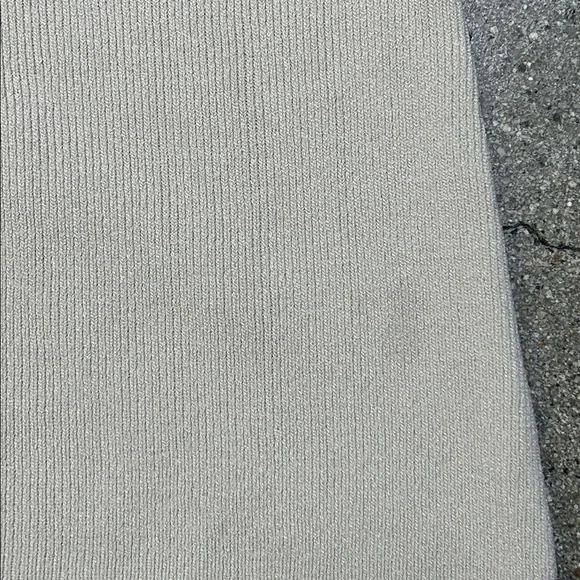 Vintage French Laundry Tan Gray V-Neck Sleeveless Top - Picture 5 of 6